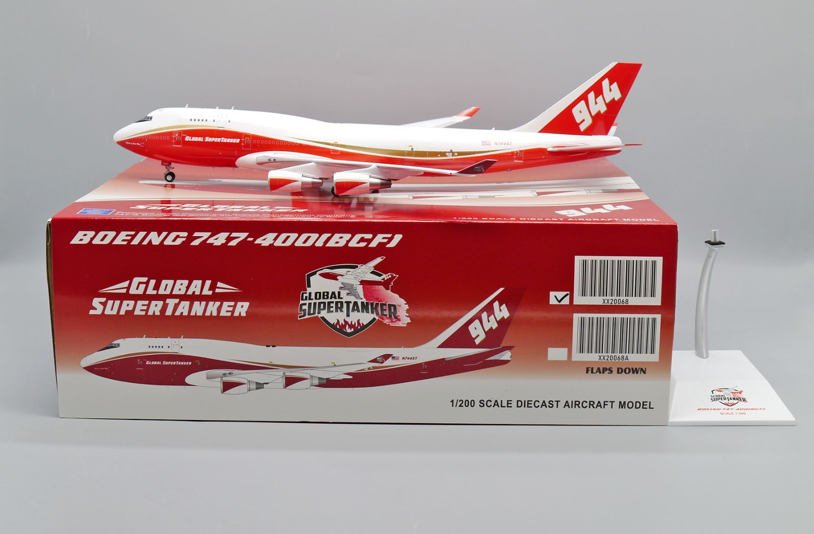 Jcwings グローバルスーパータンカー 747-400BCF 1/200 - メルカリ