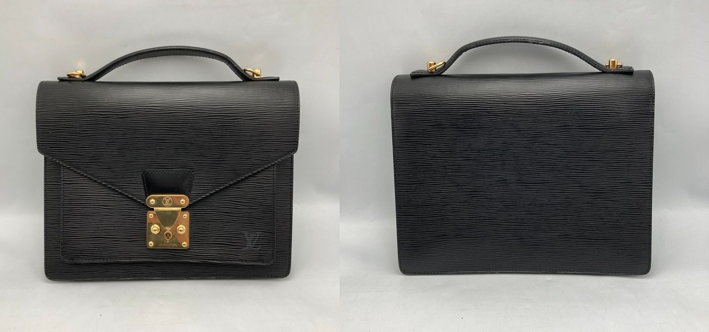 LOUIS VUITTON ルイヴィトン エピ モンソー セカンドバッグ 2way 