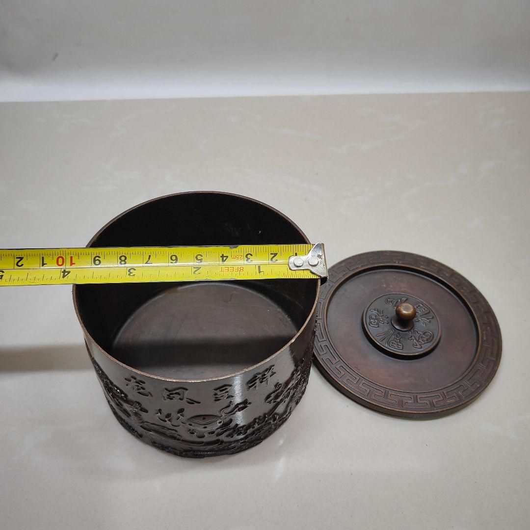 銅製 龍鳳呈祥茶壺 茶道具 香道具 装飾品 工芸品 置物 銅製 龍鳳呈祥茶壺 茶道具 香道具 装飾品 工芸品 置物