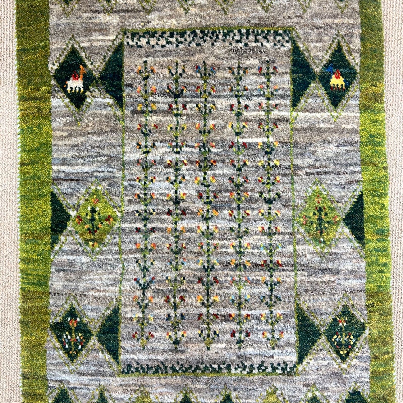 インテリアラグ 草木染め