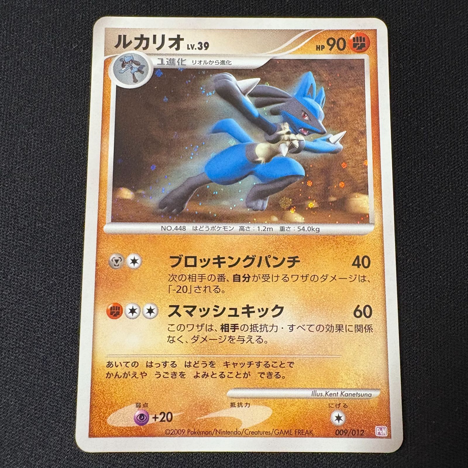 ルカリオ LV.39 009/012 PtM ポケモンカード ポケカ [中古] - メルカリ