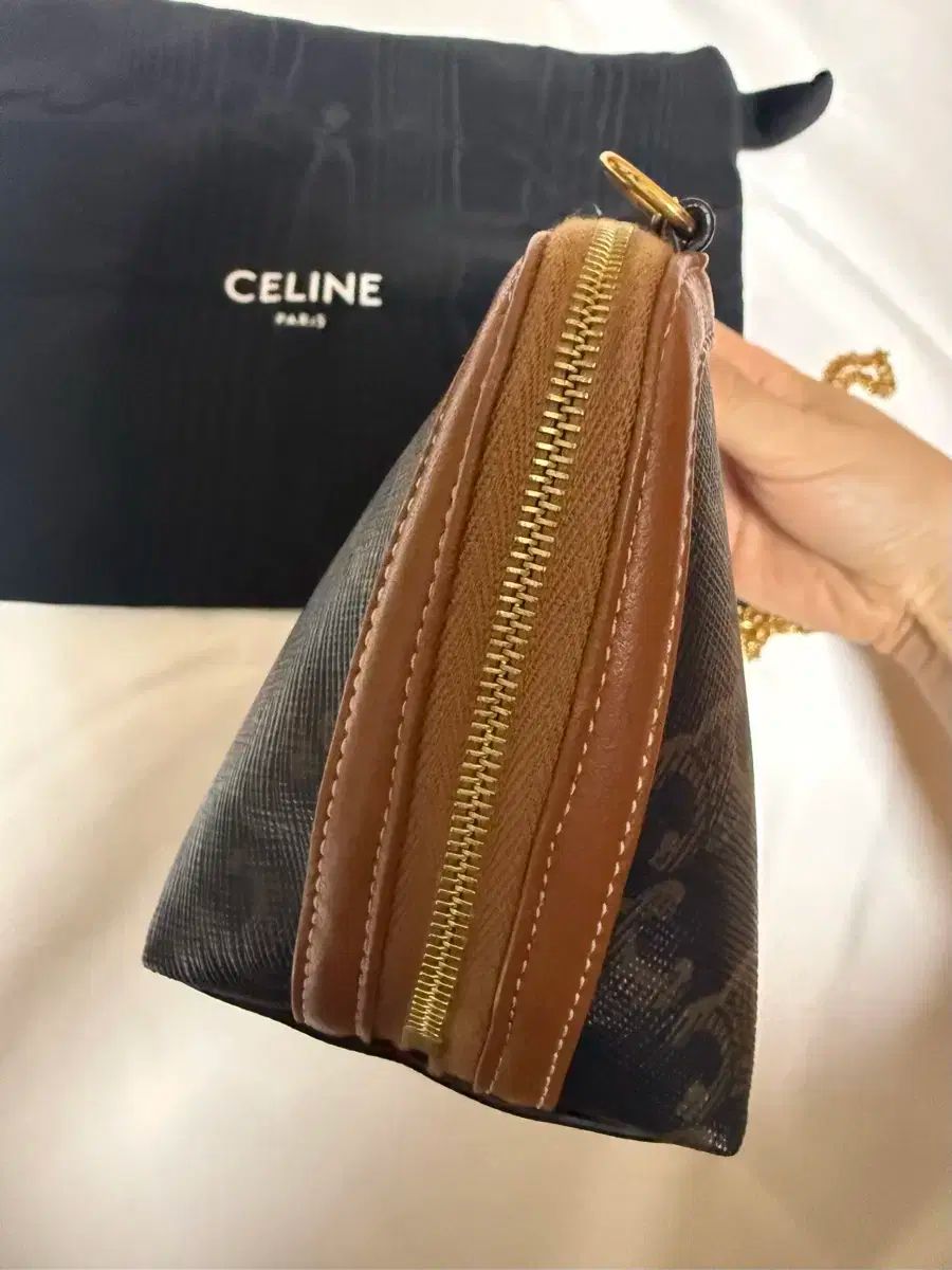 Celine セリーヌ トリオンフ チェーン クラッチ DECORATOM_COM_BR