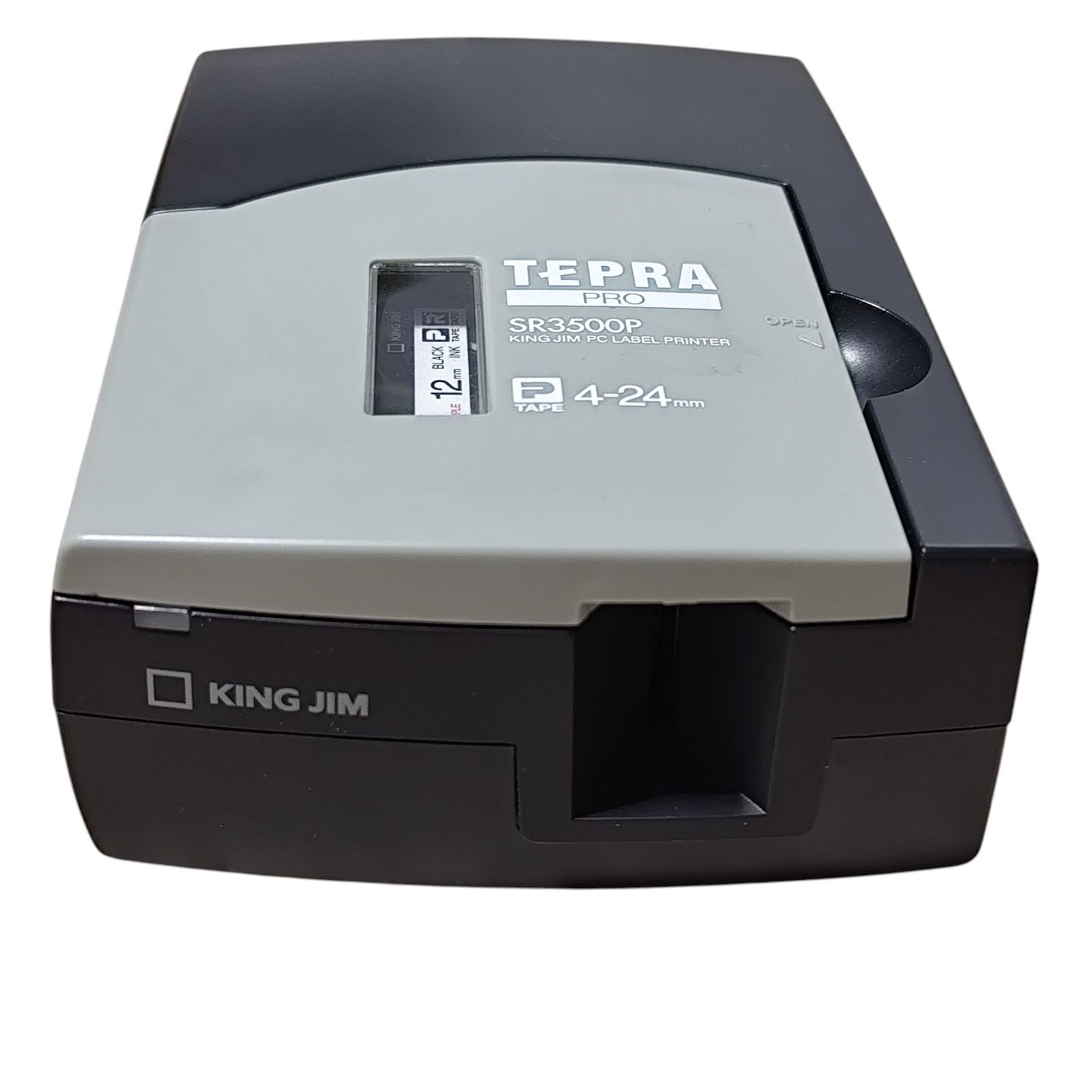 管理番号2924 キングジム ラベルライター ラベルプリンター テプラPRO SR3500P ブラック