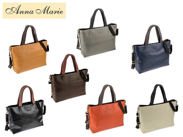 ANNA MARIE アンナマリー 本革 レザー バッグ 2way ucg001 7765148 ueni51
