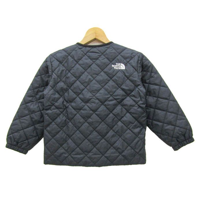 ザ ノースフェイス キルティングジャケット ジャンパー アウター キッズ 男の子用 ブラック THE NORTH FACE