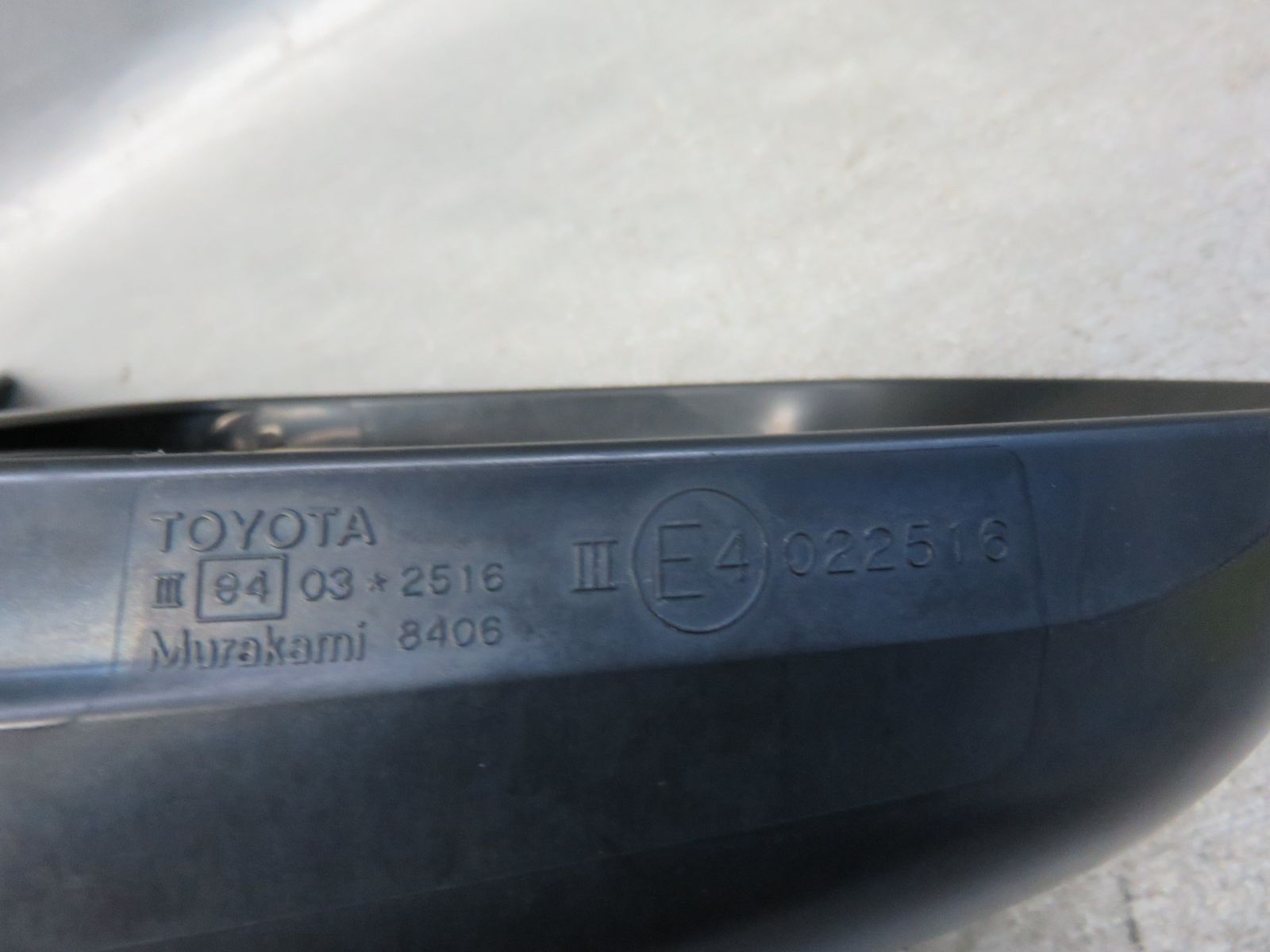 アイテム入荷！ STD7600 アルファード ヴェルファイア ANH20W ANH25W GGH20W GGH25W 後期 純正ドアミラー 運転席 サイドミラー 右側 070 只今タイムセール中。