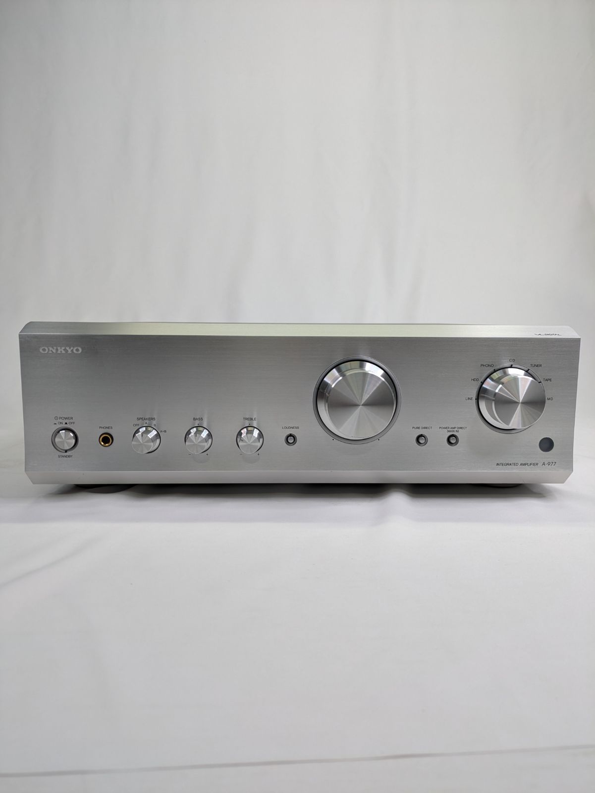 動作確認済み】ONKYO・オンキヨー・A-977・プリメインアンプ