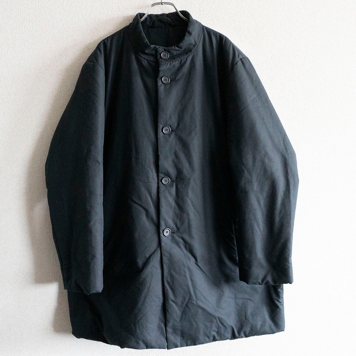 美品】 CASEY CASEY 【スタンドカラー コート】 M コットン