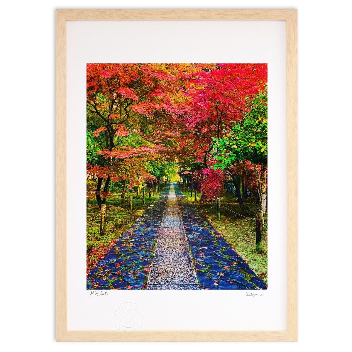 油絵 絵画 上高地/インテリア 額入り 額装込 風景画 油絵