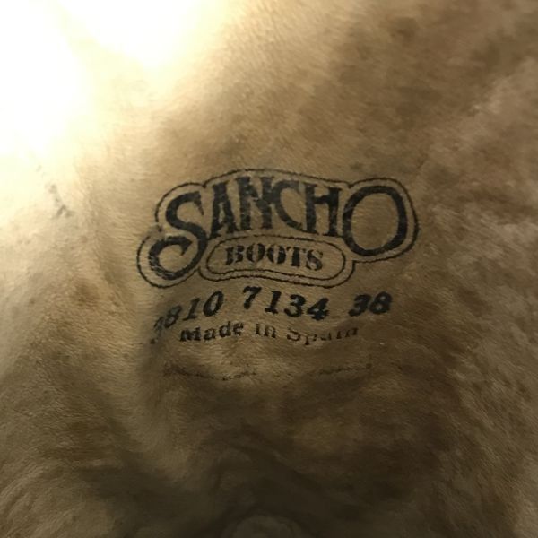 スペイン製☆SANCHO/サンチョ☆本革/グッドイヤー製法/ペコスブーツ