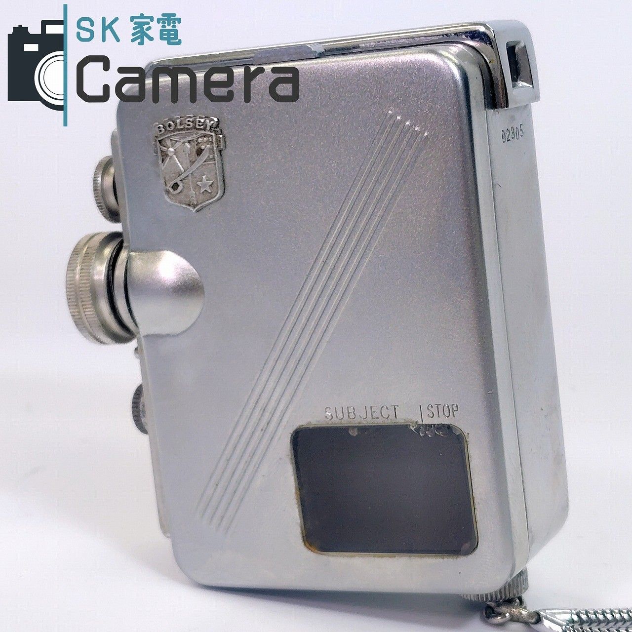  BOLSEY 8 MADE IN U S A PATENTS PEND ING ボルシ― 小型カメラ 8ミリカメラ その他 フィルムカメラ