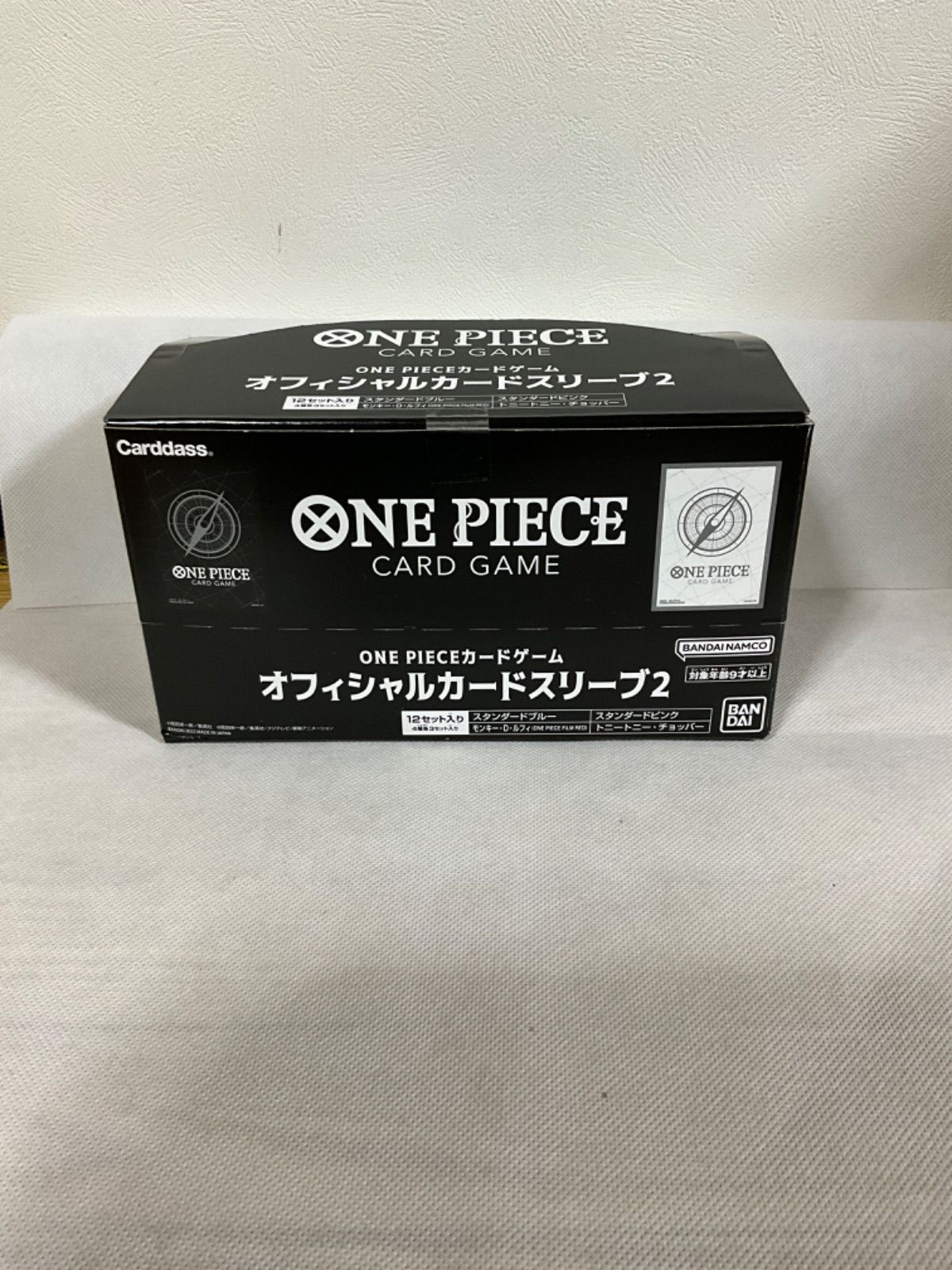 新品未開封　ONE PIECE オフィシャルカードスリーブ2 12セット入り