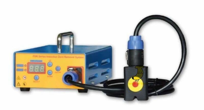 車のへこみ修理キット、無塗装デントリペアツール誘導加熱器ホット
