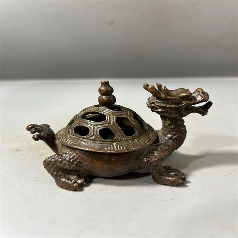充実の品 置物 竜亀香炉 銅細工 香道具 メルカリ - 美術品 工芸品 装飾品 工芸品