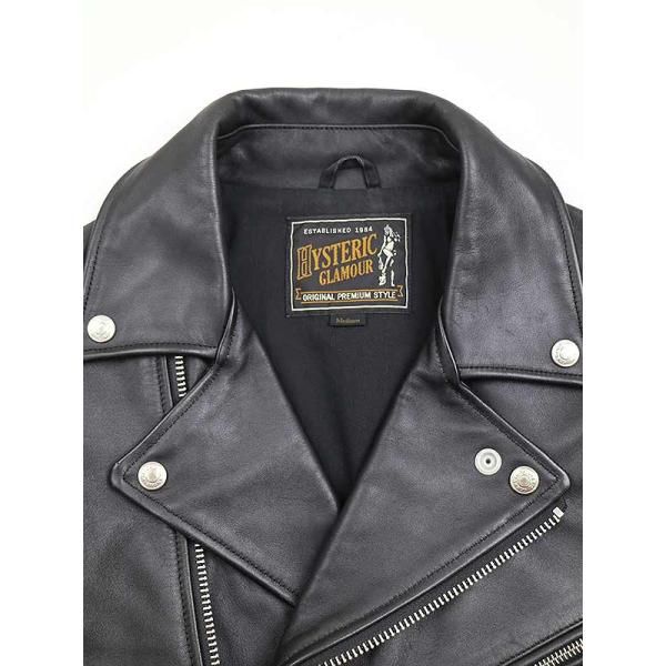 ヒステリックグラマー キップライダースジャケット ヒステリック