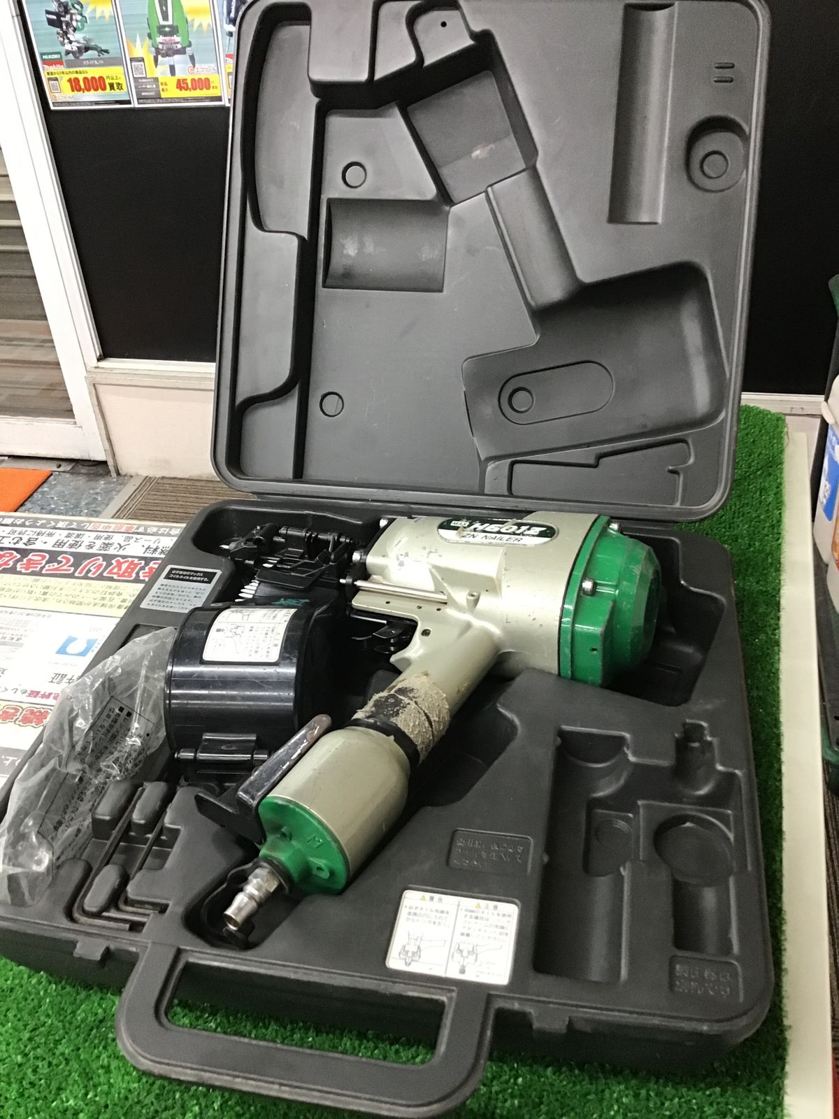 交渉可　max  マックス　 cn h601z  　釘打ち　確認済み MAX・釘打機 コイルネイラ・CN-H601Z－電動工具・マックス 釘