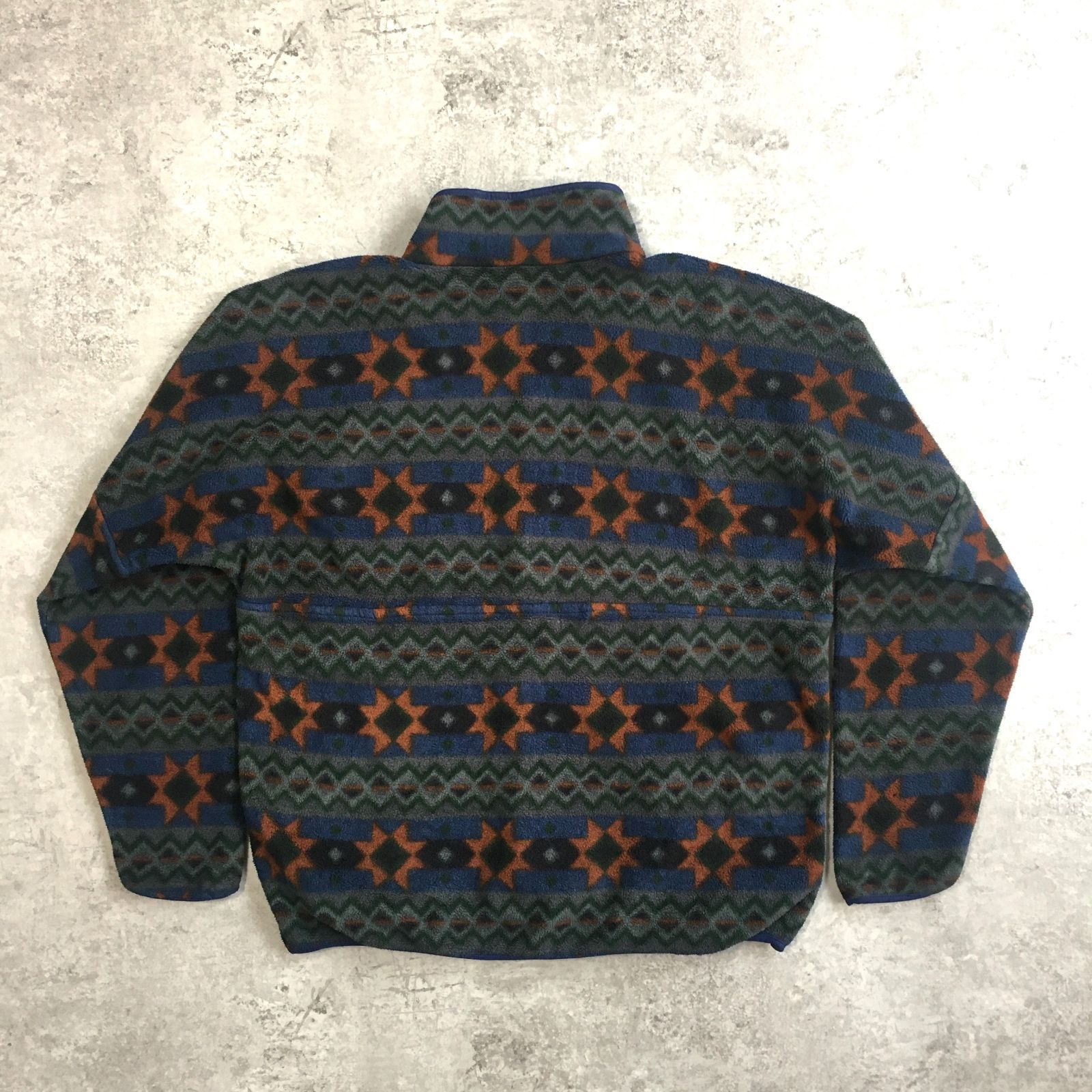 90s USA製 PenField Nordic pattern Halfzip fleece ”POLARTEC” ペンフィールド ノルディック柄 ハーフジップ フリース ”ポーラテック”