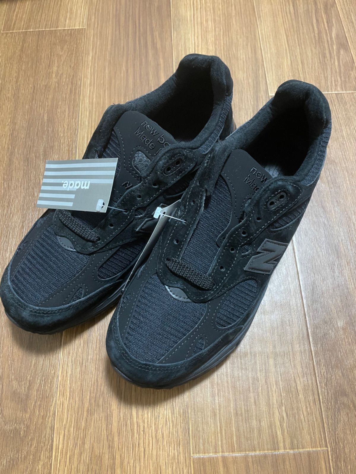 新品未使用 ニューバランス スニーカー new balance 993 mr993 993tb MR993TB triple black トリプルブラック  8.5 D 26.5cm - メルカリ