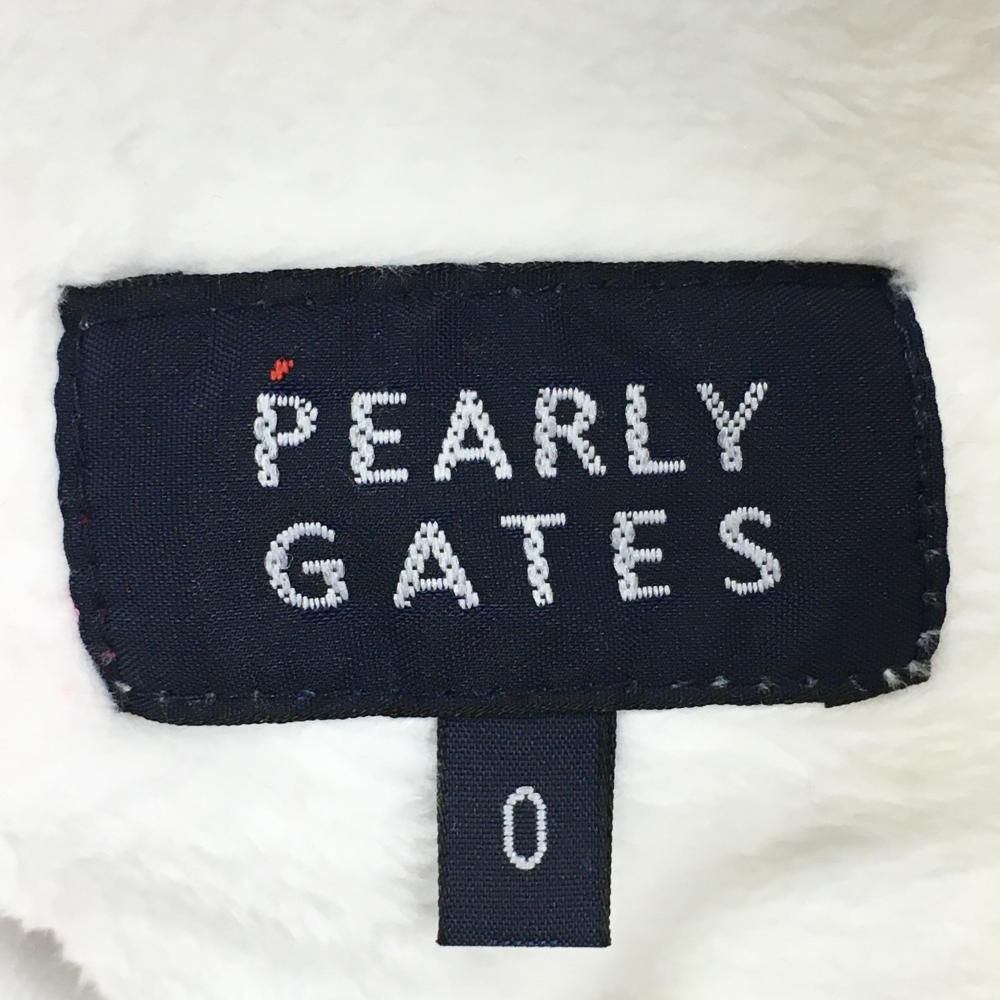 新品】パーリーゲイツ ベロアスカート 白×マルチカラー FUTUREニコ 裏