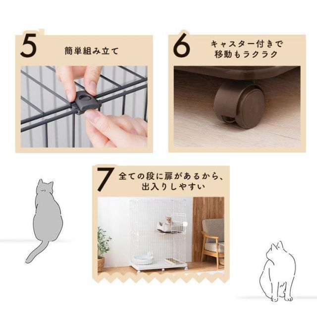 ゲージ キャスター付