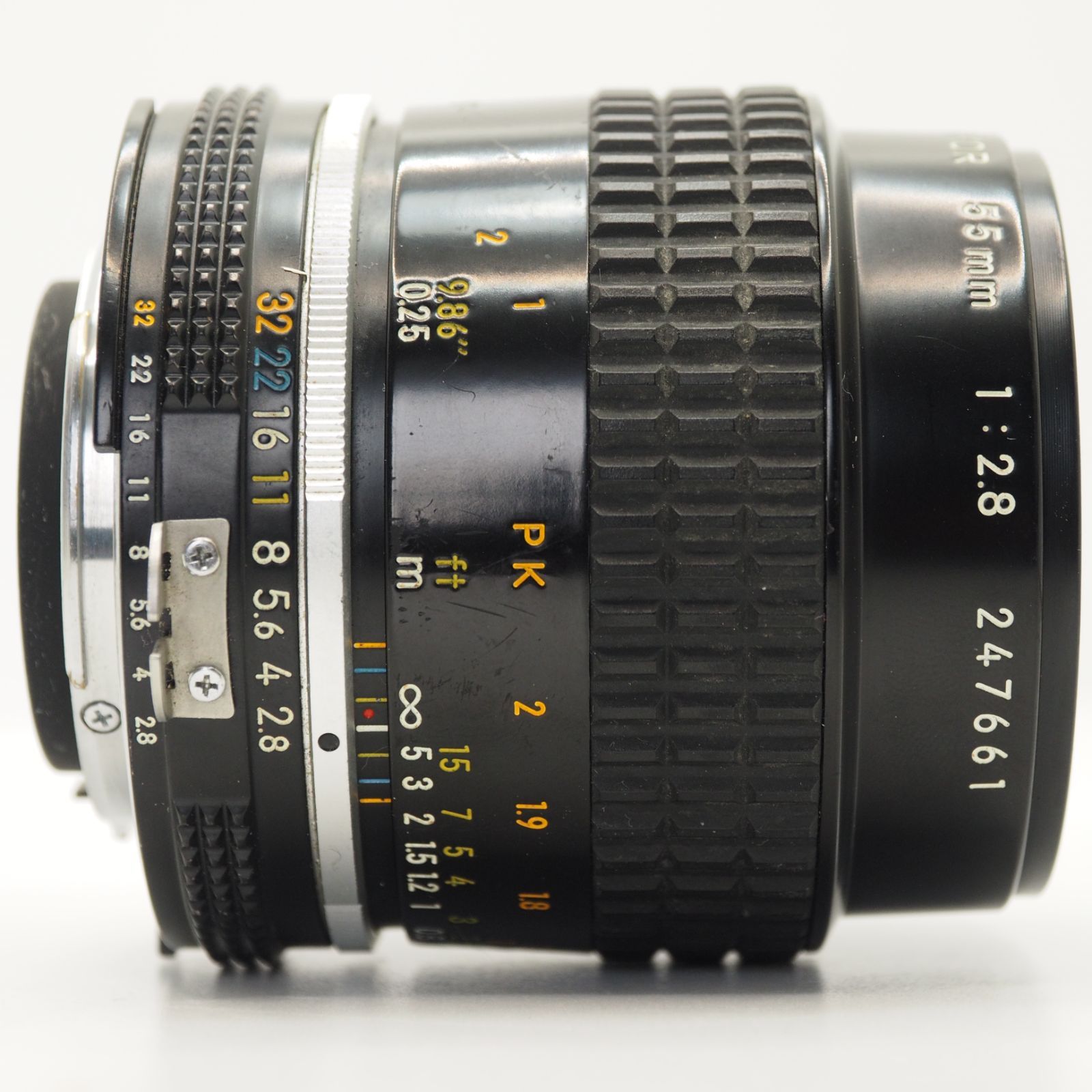 ニコン Nikon Ai-s Ais Micro Nikkor 55mm f/2.8 MF Macro Lens [美品