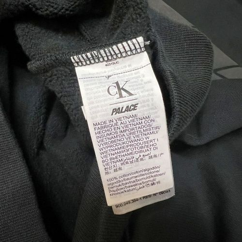 PALACE × Calvin Klein パレス×カルバンクライン 22SS CK1 Tri-Ferg Hood Blackフーディー パーカー  ブラック 黒【代官山04】 - メルカリ