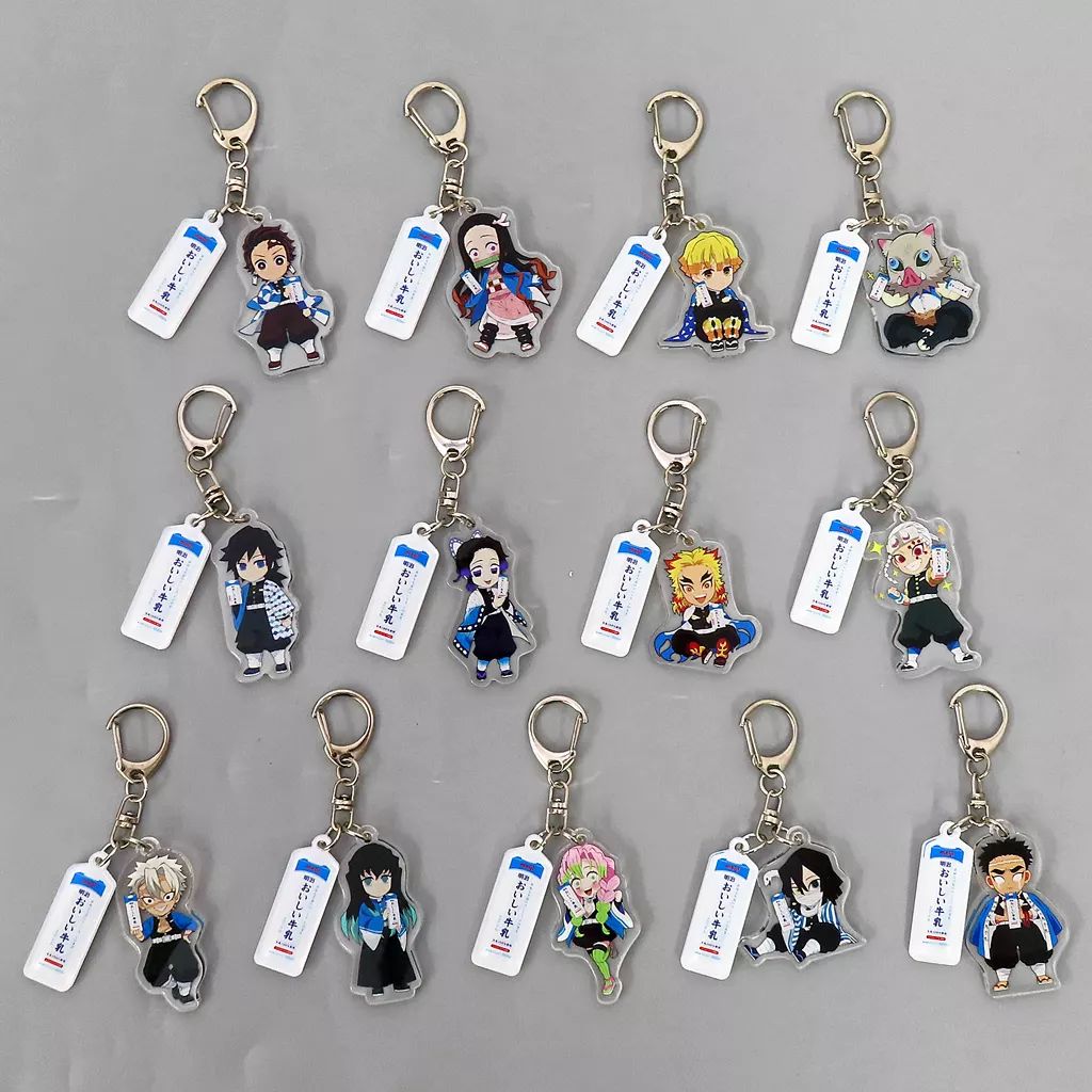 中古】キーホルダー 全13種セット アクリルキーホルダー 「明治