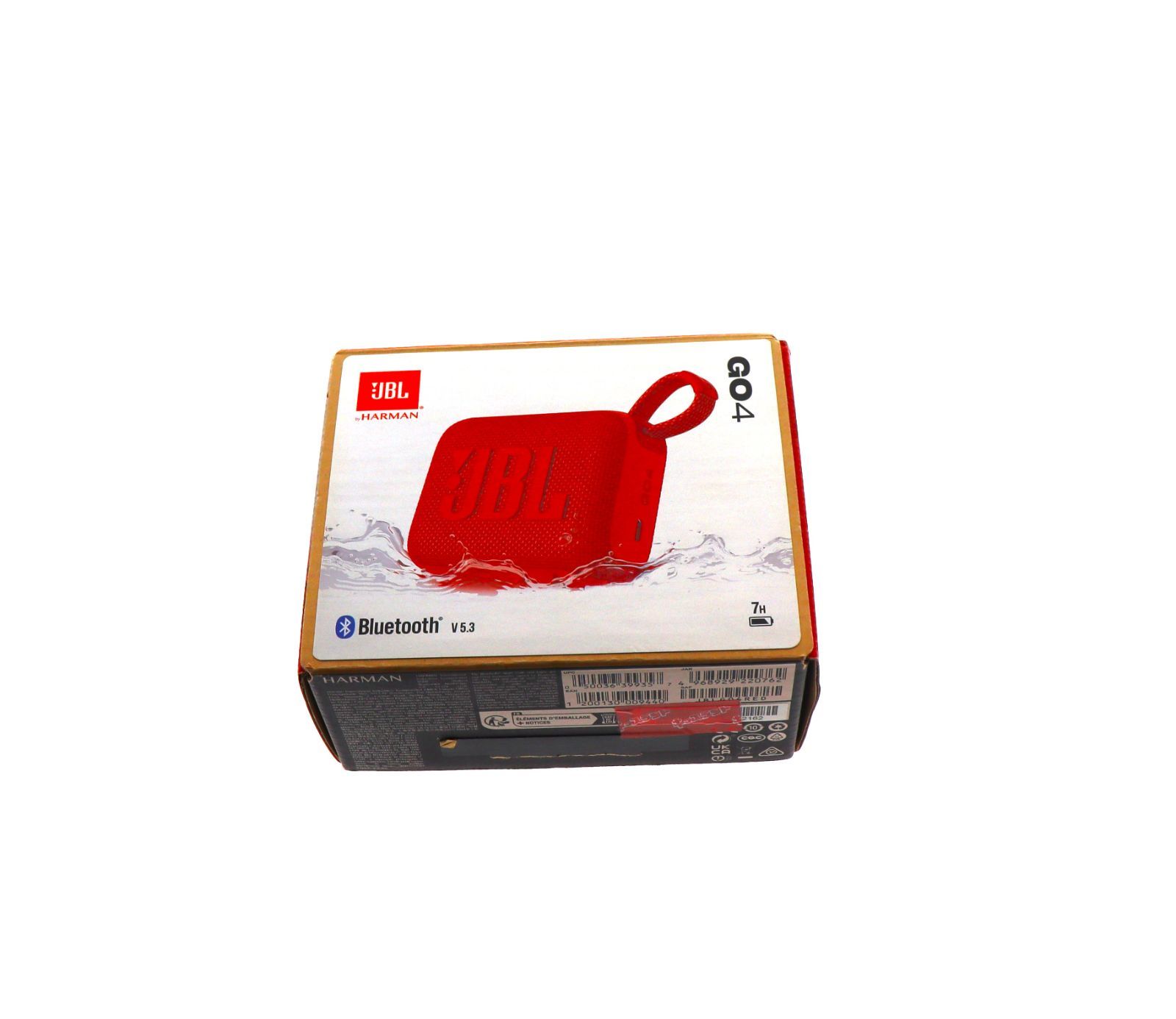 JBL Go 4 JBLGO4 レッド【Bluetoothスピーカー】 【公式通販】