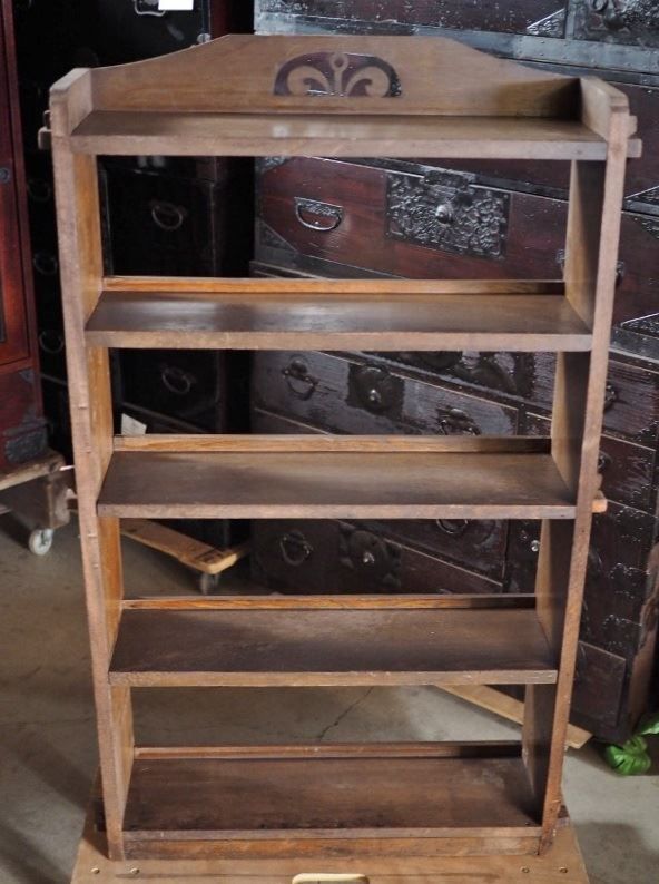 な重量有楔式レトロ本棚