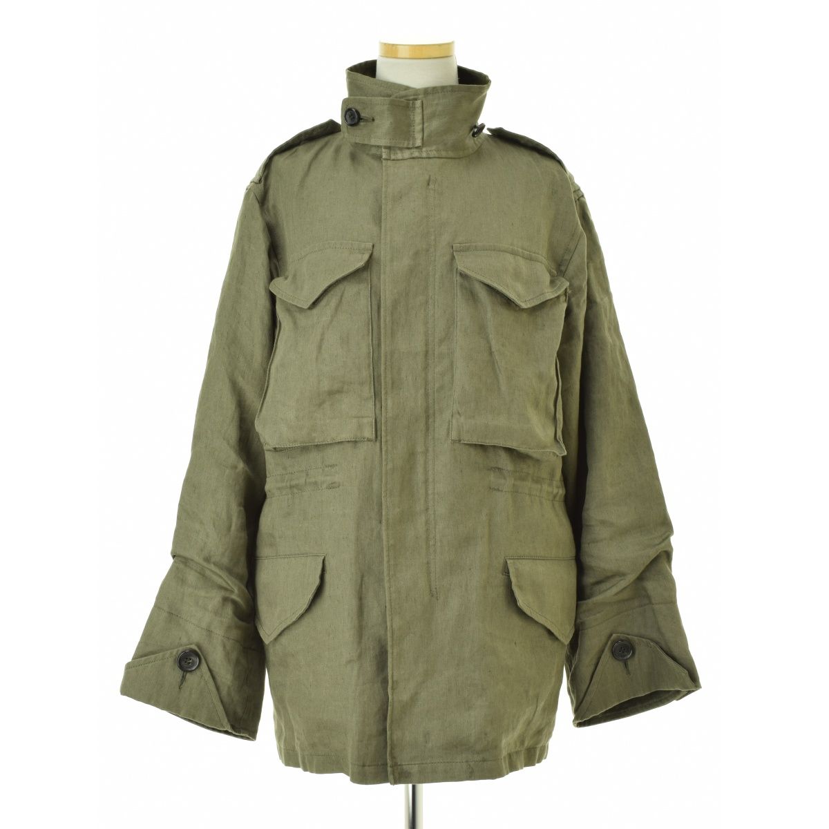 MADISONBLUE】ユニセックス MB201-1005 M65 LINEN SATIN