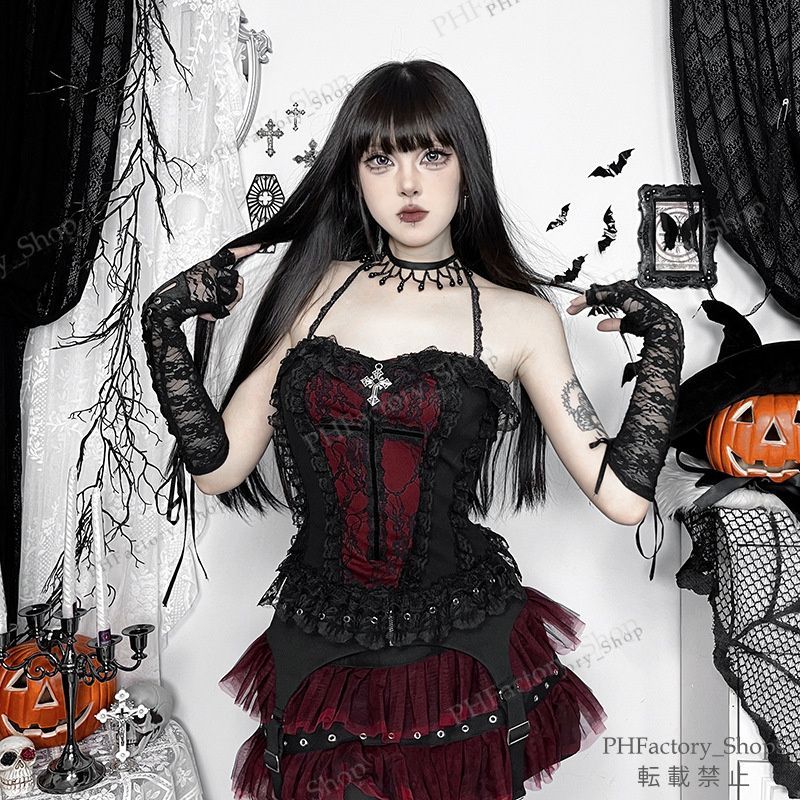 スカート 黒ゴシック