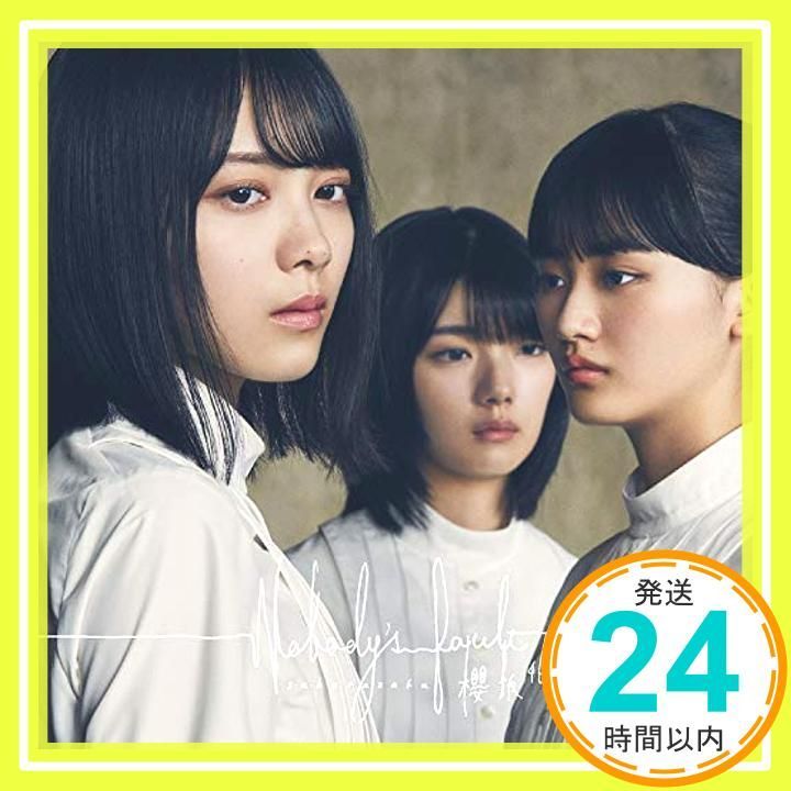 Nobody s fault TYPE-A Blu-ray Disc付 CD 櫻坂46_03