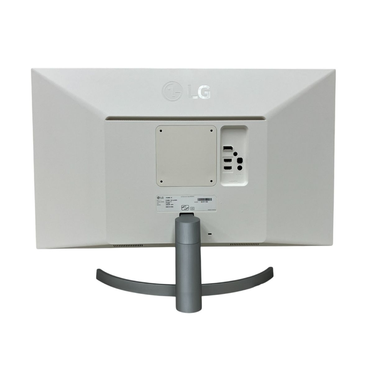 LGモニターディスプレイ27UK600-W 27インチ/4K/HDR10対応中古 2025年最新】27uk600-wの人気アイテム - メルカリ