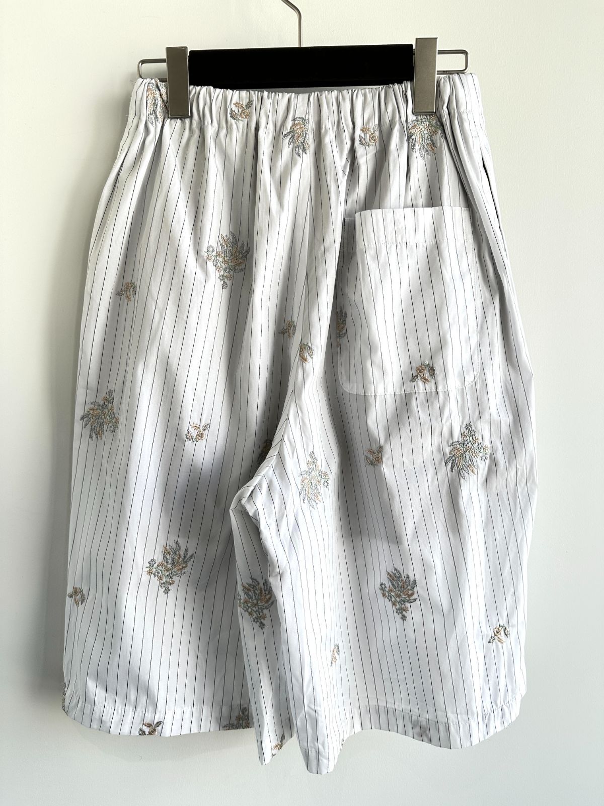 ANNTIAN ドライフラワー柄ハーフパンツ antiqua ANTIQUA GOLF×STCH 花柄 ハーフパンツ メンズ 送料無料