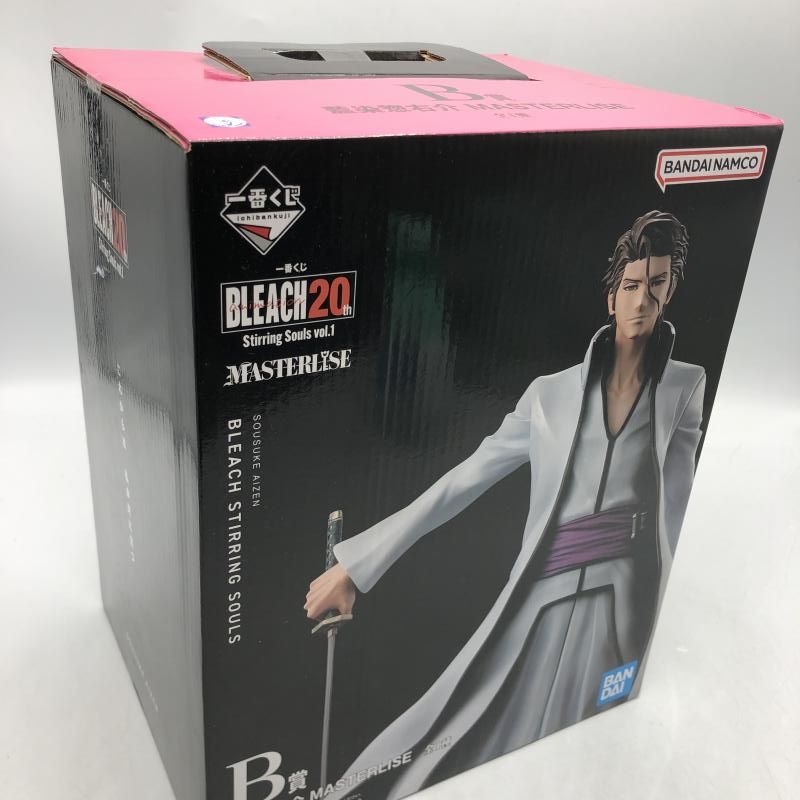 BANDAI - 一番くじ BLEACH Stirring Souls vol.1 B賞 藍染惣右介 MASTERLISE BANDAI SPIRITS バンダイスピリッツ フィギュア 未開封品 BANDAI SPIRITS 一番くじ BLEACH-ブリーチ- Stirring Souls vol