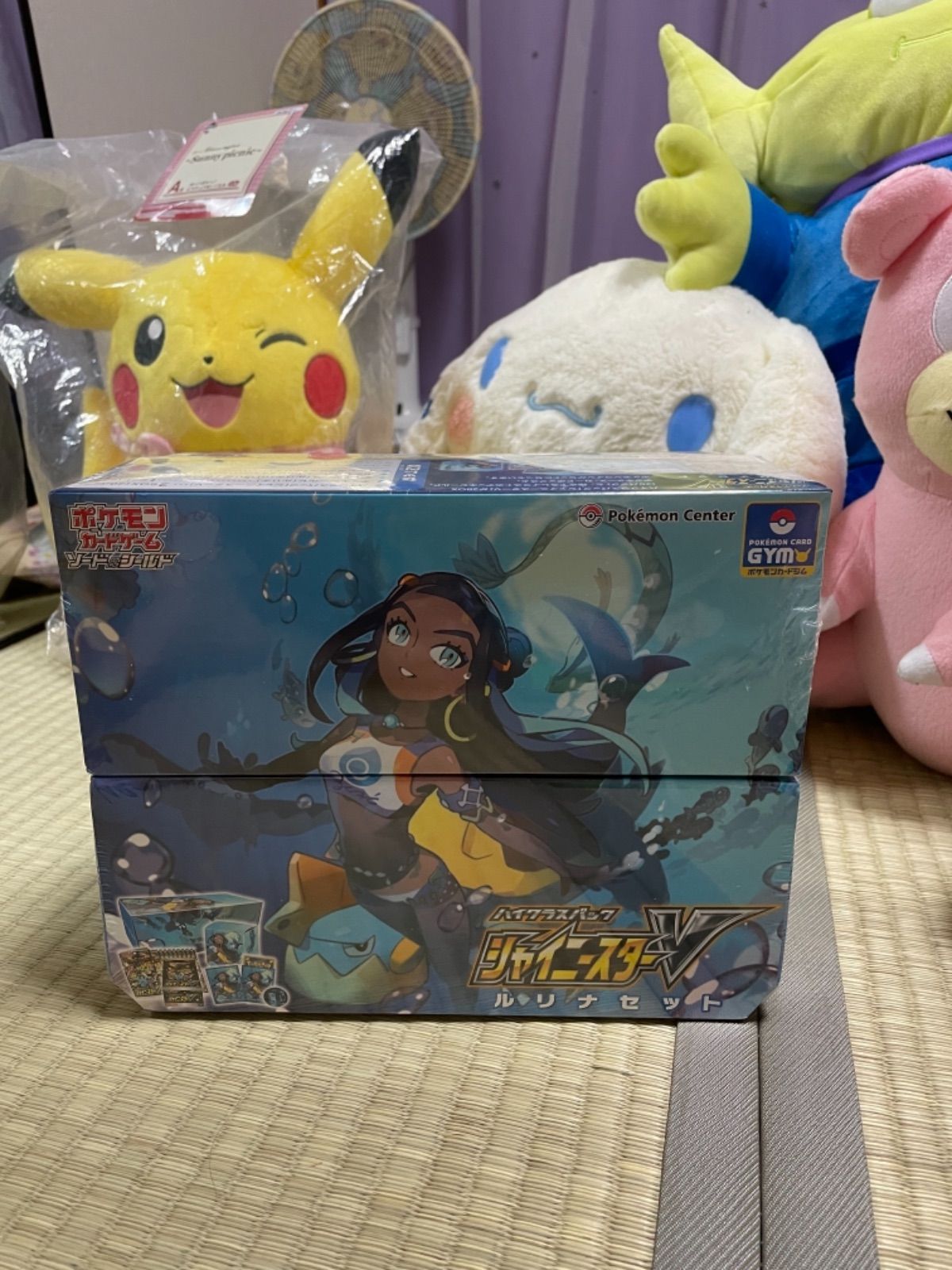 Box/デッキ/パックシャイニースターV ポケモンカード 未開封シュリンク付き8BOX