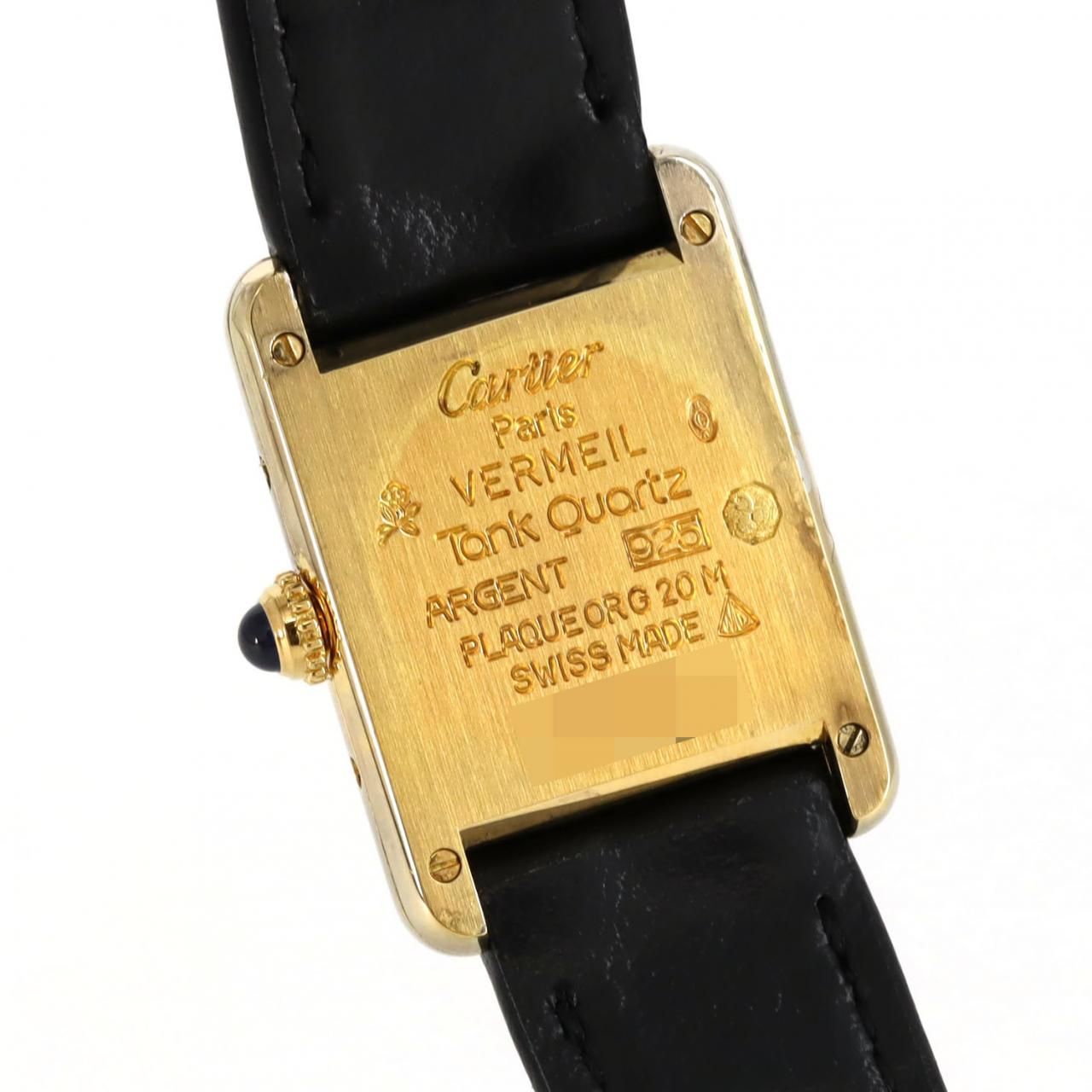 カルティエ マストタンクSM GP W1003053 GP クォーツ