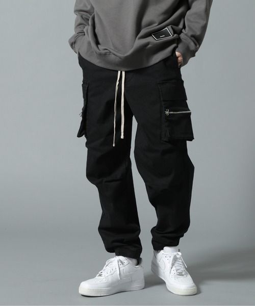 カーゴパンツ DankeSchon ダンケシェーン STRETCH TWILL ZIP POCKET PANTS カーゴパンツ L.H.P LHP エルエイチピー S M L XL LL