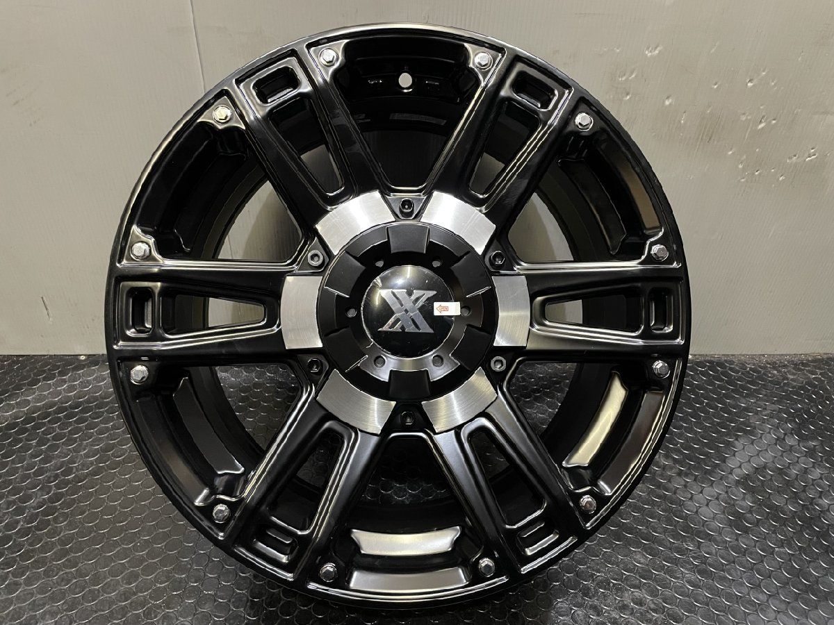 新品 AT-W XX 16インチ 社外ホイール 4本 7J5HPCD114.3+40 サテン