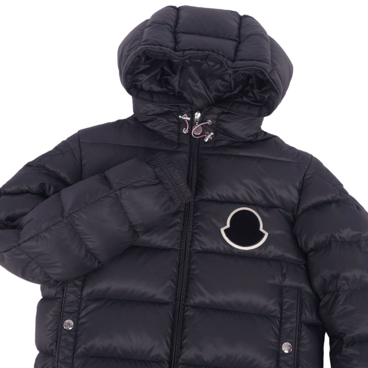 極美品！MONCLER SASSIERE ブラック ダウンジャケット サイズ1