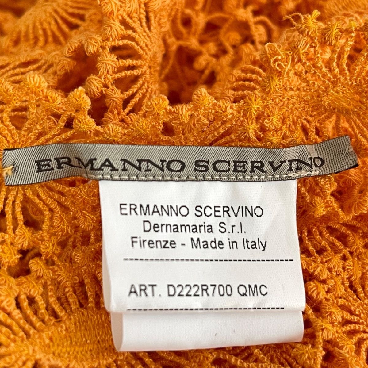 エルマンノ　シェルヴィーノ　ストール Ermanno Scervino（エルマンノ・シェルヴィーノ）マフラー