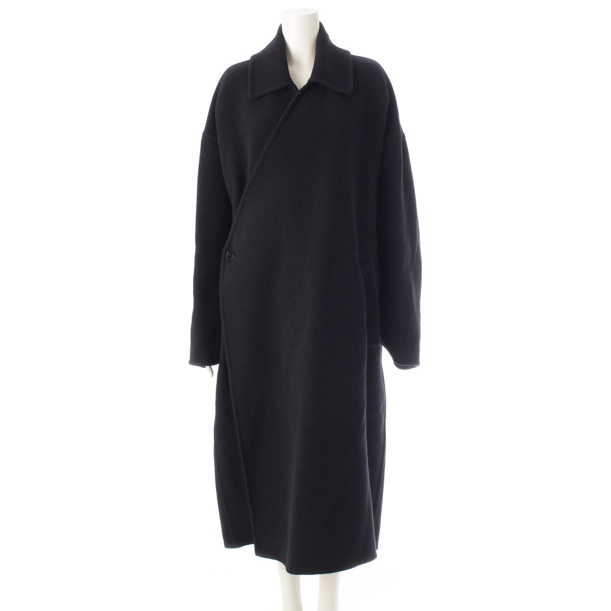 美品✨希少✨バレンシアガ ダッフルコート ロゴ デムナ ブラック 中綿 16AW 美品✨希少✨バレンシアガ ダッフルコート ロゴ デムナ ブラック
