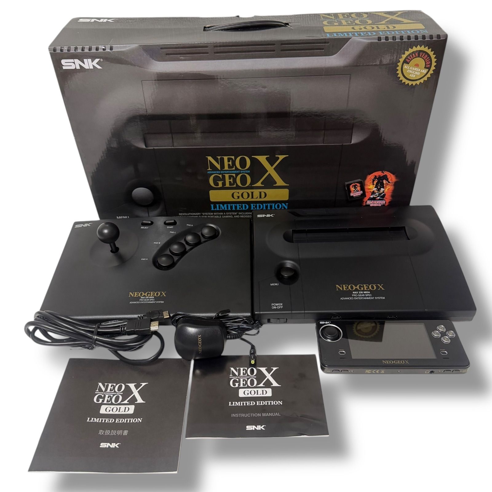ネオジオゴールド リミテッドエディション NEOGEO X GOLD LIMITED EDITION