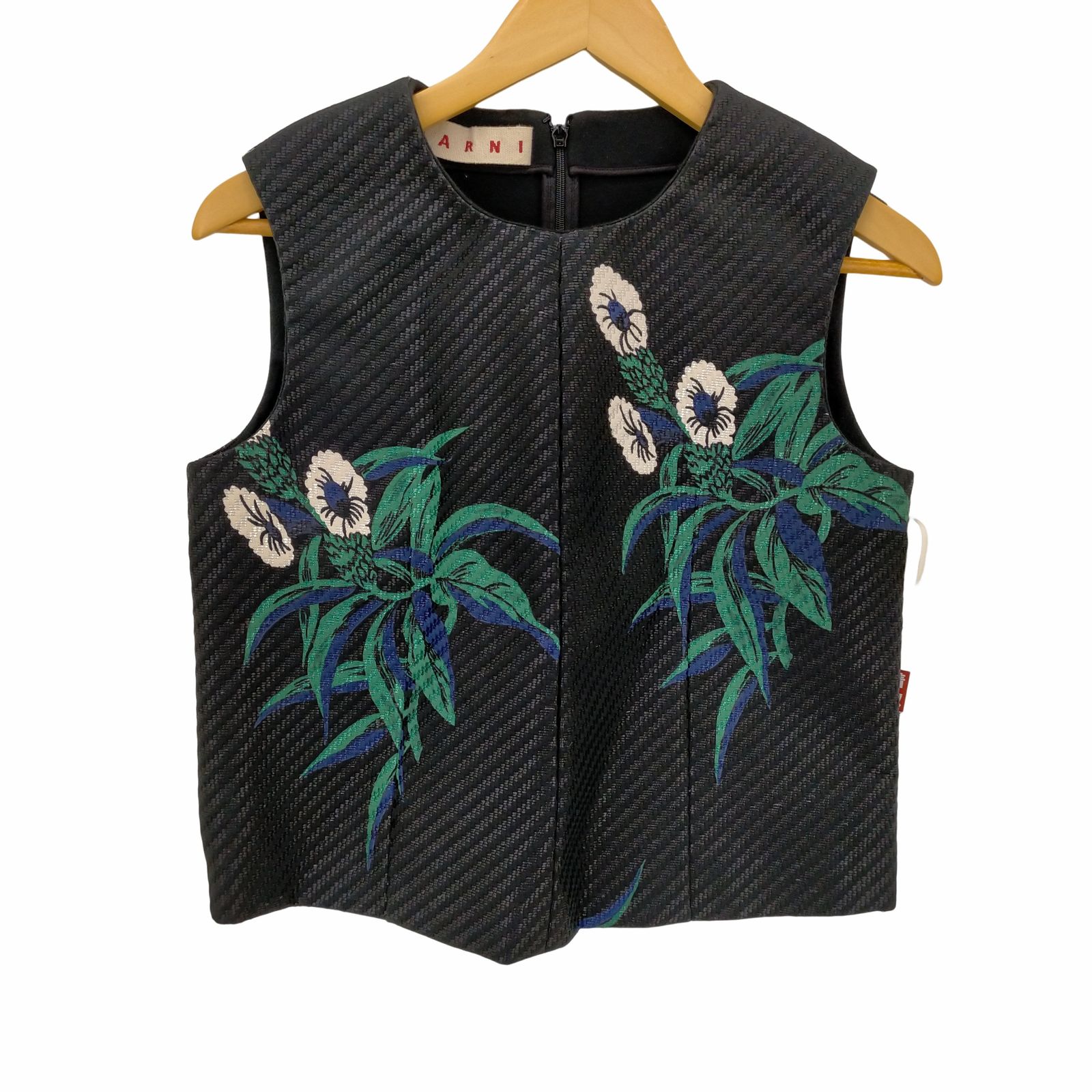 マルニ MARNI 15SS 花柄 ベスト ジレ レディース EUR:40 - メルカリ マルニ MARNI 15SS 花柄 ベスト ジレ レディース EUR:40 - メルカリ