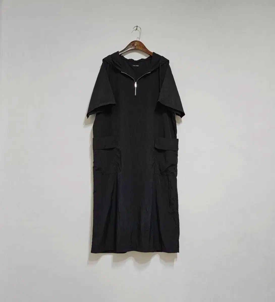 シャカシャカ素材 フード