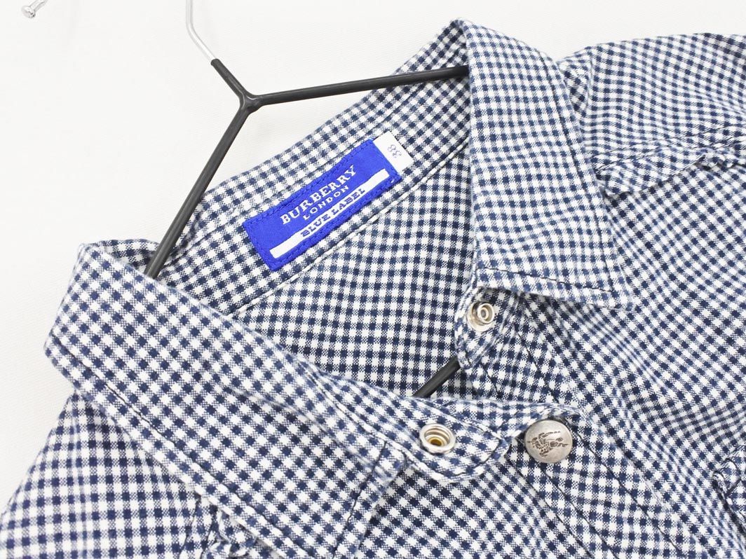 BURBERRY バーバリー ブルーレーベル ギンガムチェック フリル