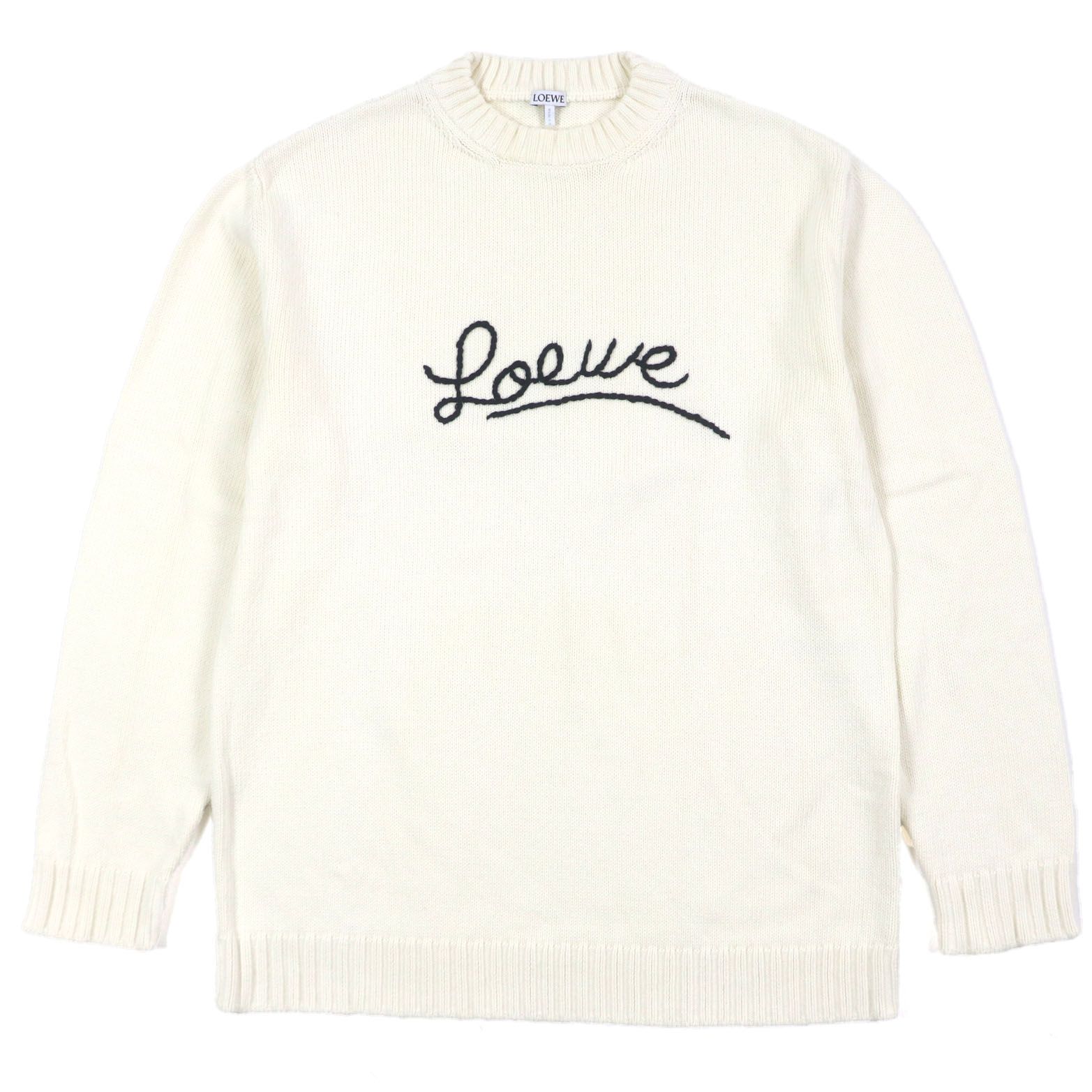 新品【LOEWE】ロエベ　透けロゴニット 楽天市場】ロエベ（ニット・セーター｜トップス）：レディース