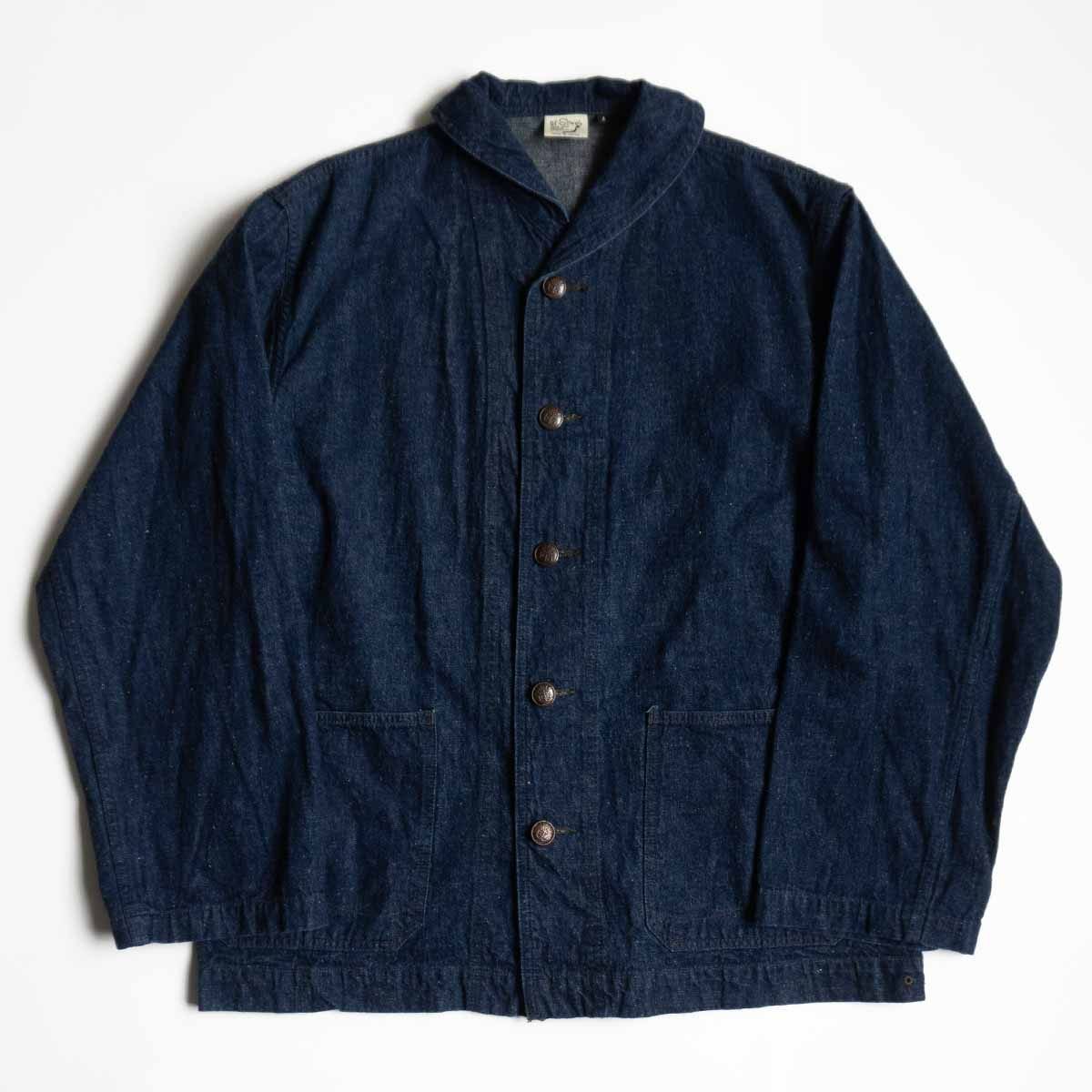 美品/濃紺】orSlow オアスロウ 【US.NAVY SHAWL COLLAR JACKET