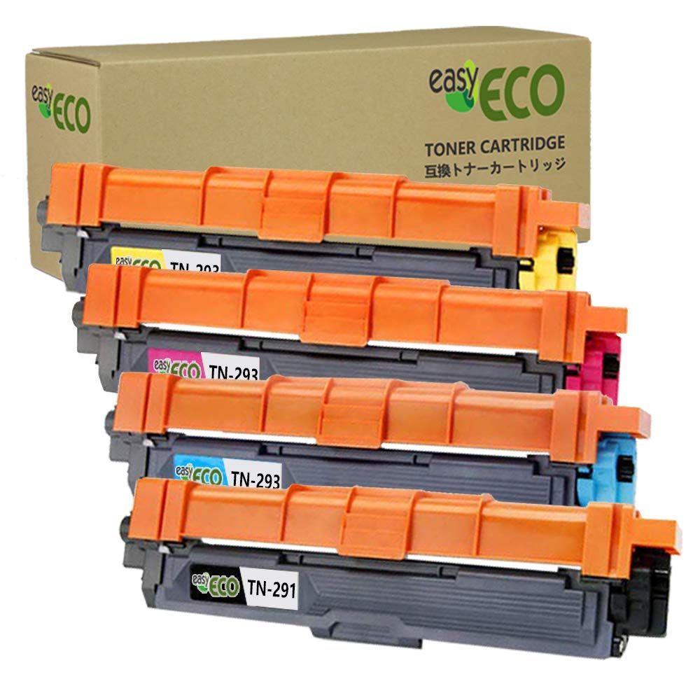 純正品ブラザートナーカートリッジTN-291BK/TN-296CMY 4色セット