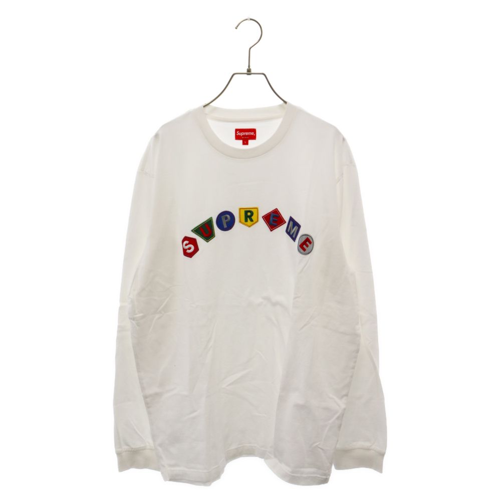 Supreme 21AW Geo Arc L/S Top 白XL ロンT SUPREME (シュプリーム) 21AW Geo Arc L/S Top ゲオ アーク